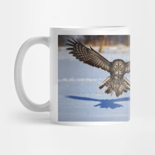 In your face - Great Grey Owl Mug